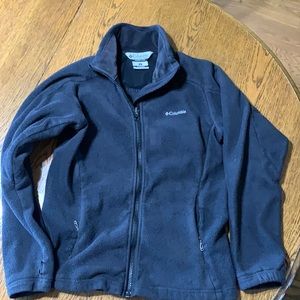 Women’s S Columbia fleece full zip jacket
